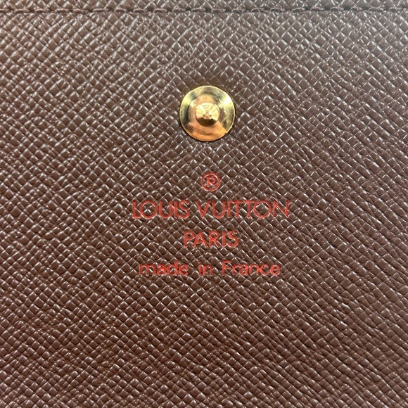 ❌SOLD❌🔥Louis Vuitton•Damier Ebene Port Tresor International Long Wallet - Picture 7 of 8